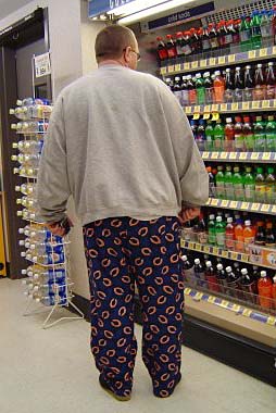 Rockin' the PJs in public